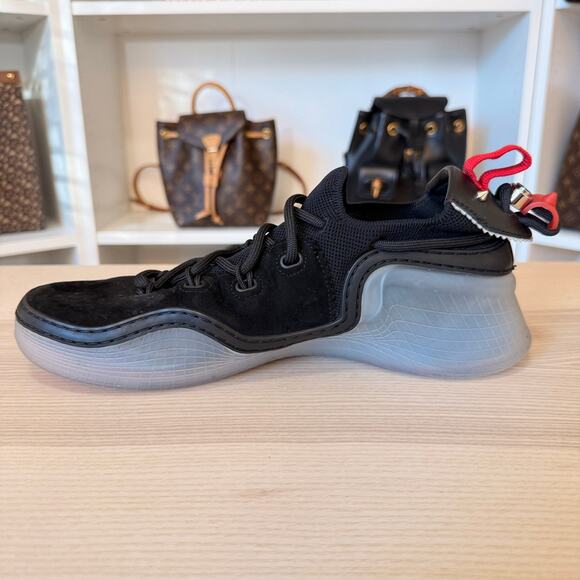 Christian Louboutin Arpoador Black Leather Drawstring Low Top Size 42.5/ Size 9 main image 15